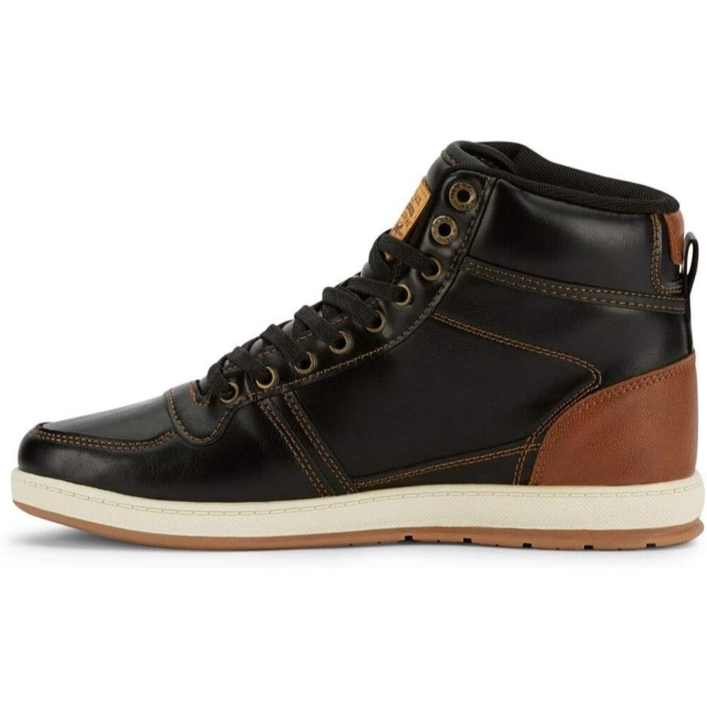 Levis 518837-41A Mens Stanton Burnished Black Hightop Sneaker Shoe Size 12 M NEW - Picture 2 of 6